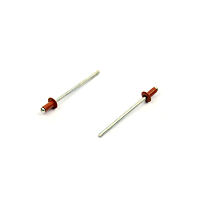 Nýt DIN 7337 Al/st 4,0 x 12  RAL 8004
