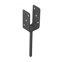 PS 70U  Patka sloupku 71x120x60x4,0 ant,trn Ø 16mm, 1 ks
