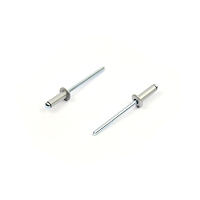 Nýt DIN 7337 Al/st 4,0 x 16  RAL 9006