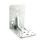 Úhelník s prolisem KP 7, 130x130x100x2,5mm, ZB, 1 ks