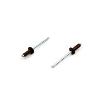 Nýt DIN 7337 Al/st 3,2 x 15  RAL 8017