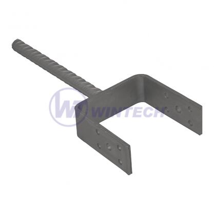 Patka sloup.100,PSL100U,101x310x100x4, trn Ø 16 mm, 1 ks