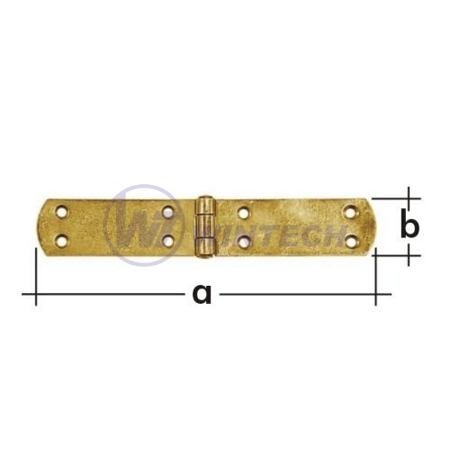 Závěs stavební Z 100b DMX, 100x35x1,5 mm, 1 ks