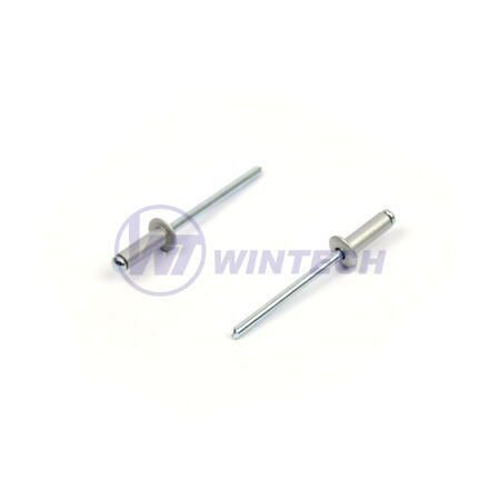 Nýt DIN 7337 Al/st 4,0 x 20  RAL 9006