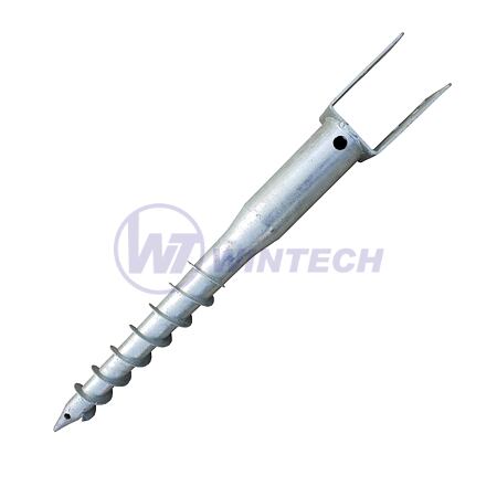 Zemní vrut VZH typ U 70x700mm,dřevostavba,zah., 1 ks