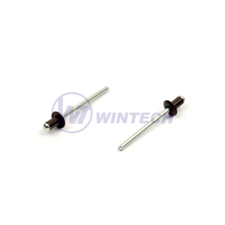 Nýt DIN 7337 Al/st 4,0 x 20  RAL 8019