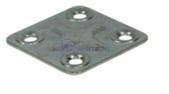 Spojovací plech PS6, 40x90mm, ZB