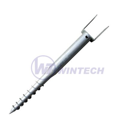 Zemní vrut VZH typ U 120x900mm,dřevostavba,zah, 1 ks