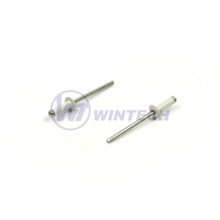 Nýt DIN 7337 Al/st 4,0 x 12  RAL 9002