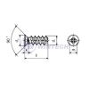 Eurovrut  ZH 7 mm COARSE  6,3x10  ZB