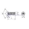 Eurovrut  ZH 8 mm  6,3 x 16  ZB
